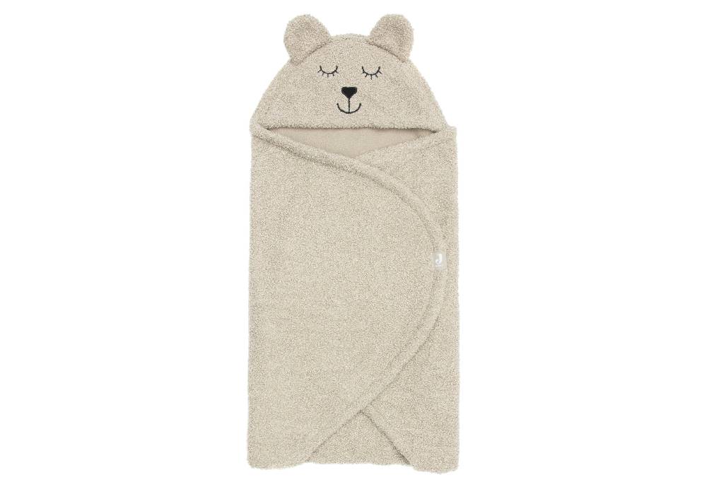 Jollein Einschlagdecke für Babyschale Bear Boucle Olive Green Cyber Monday