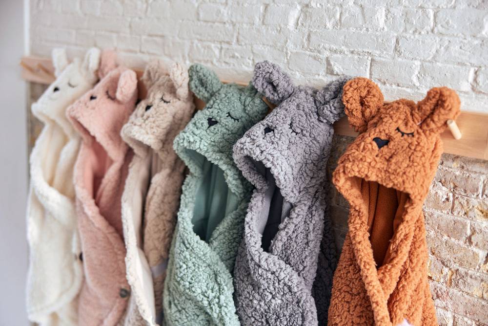 Jollein Einschlagdecke für Babyschale Bunny Storm Grey Vatertagsangebot