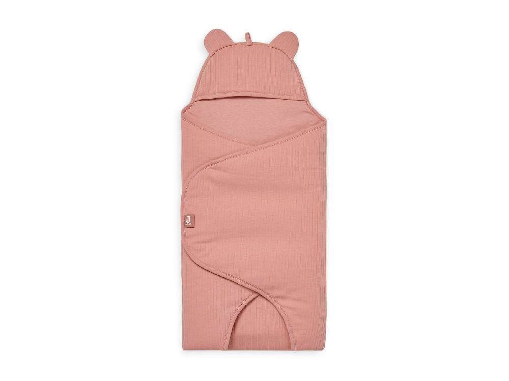 Jollein Einschlagdecke für Babyschale Basic Stripe Rosewood Valentinstagsangebot