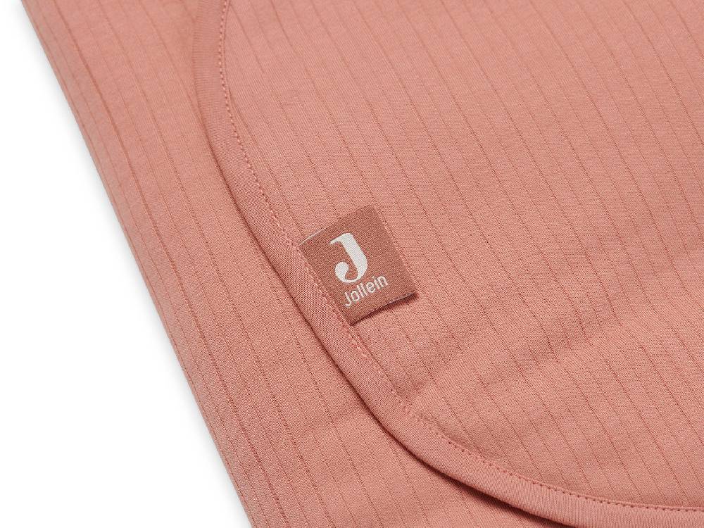 Jollein Einschlagdecke für Babyschale Basic Stripe Rosewood Valentinstagsangebot