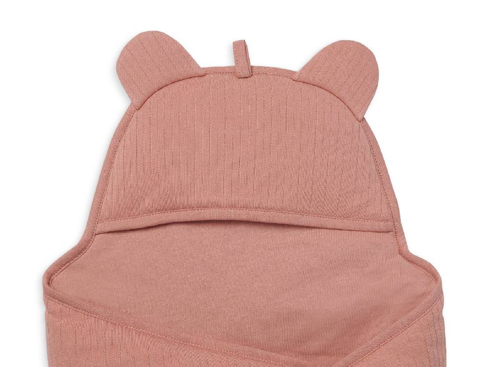 Jollein Einschlagdecke für Babyschale Basic Stripe Rosewood Valentinstagsangebot