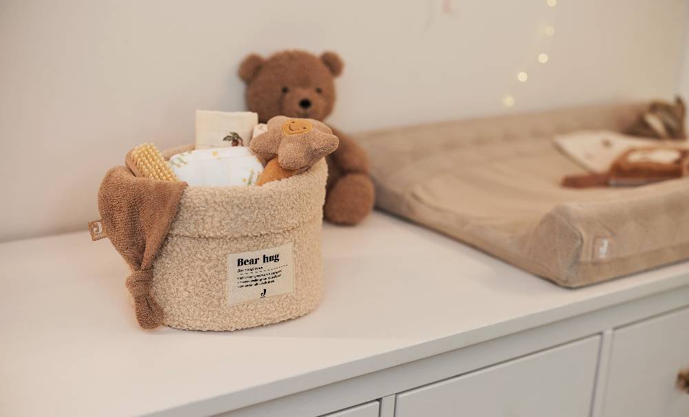 Jollein Pflegekörbchen 14x18cm Boucle Naturel Zeitlich begrenztes Angebot
