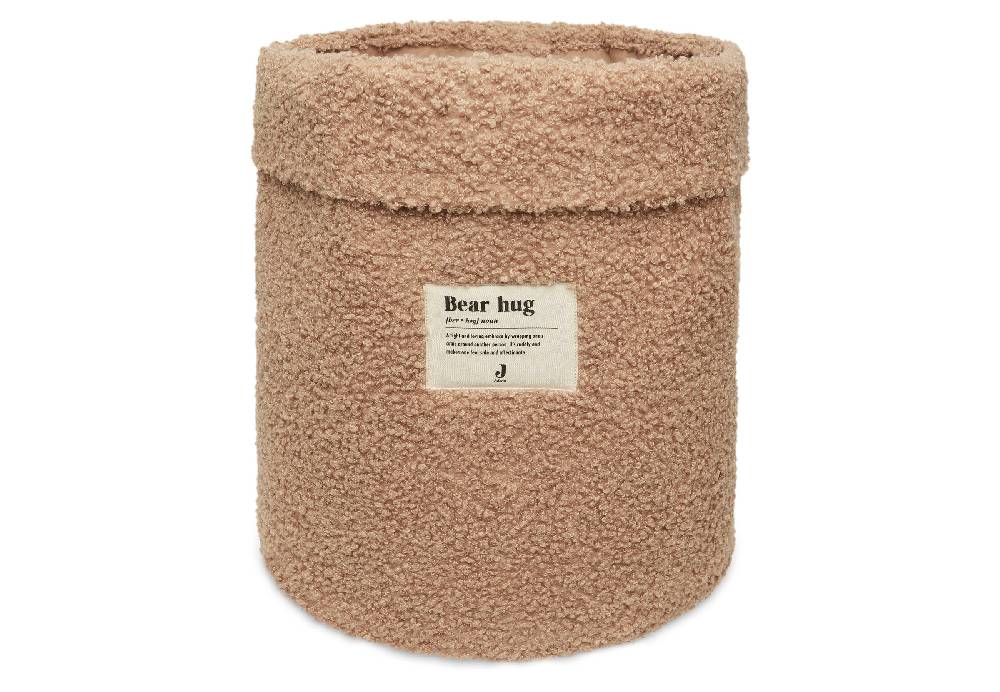 Jollein Aufbewahrungskorb Boucle Biscuit