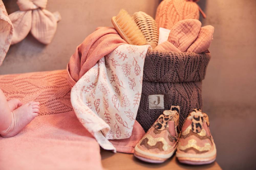 Jollein Pflegekörbchen Spring Knit Chestnut Sonderangebote