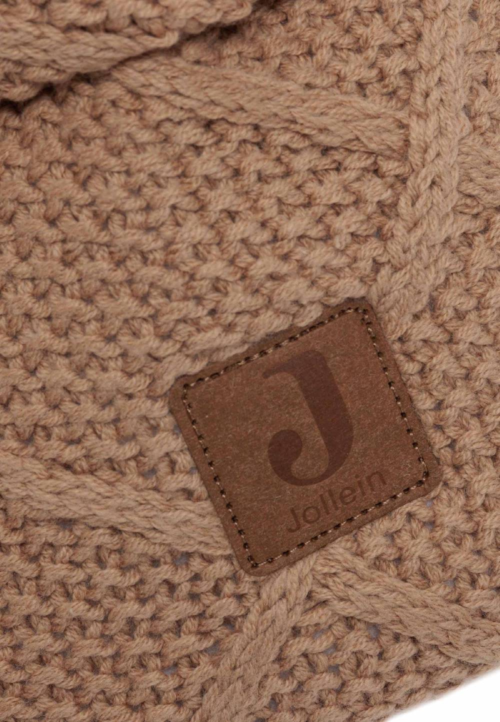 Jollein Pflegekörbchen Check Knit - Biscuit Tiefpreis