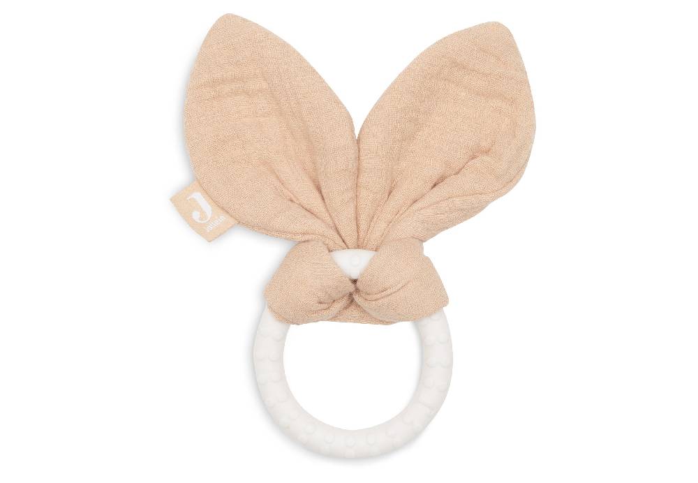 Jollein Beißring Silikon Bunny Ears Moonstone