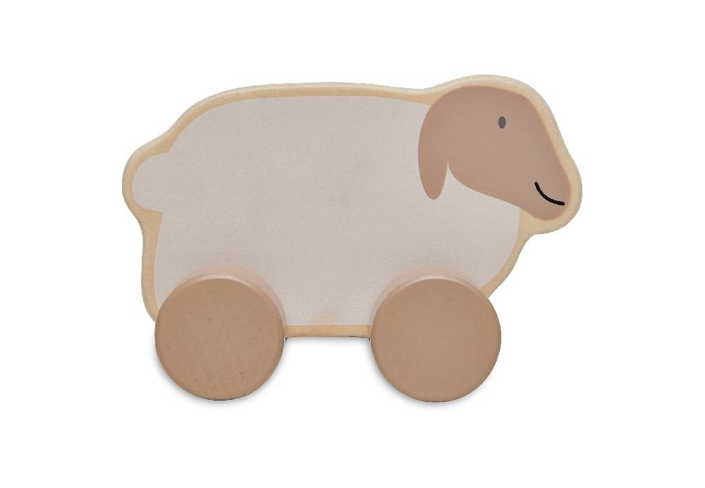 Jollein Holzspielzeug Auto Farm Lamb