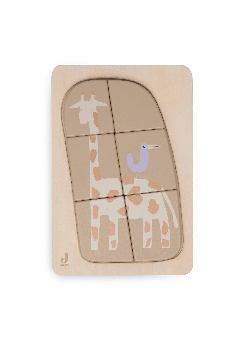 Jollein Puzzle aus Holz - Jungle Jambo - Giraffe Angebote