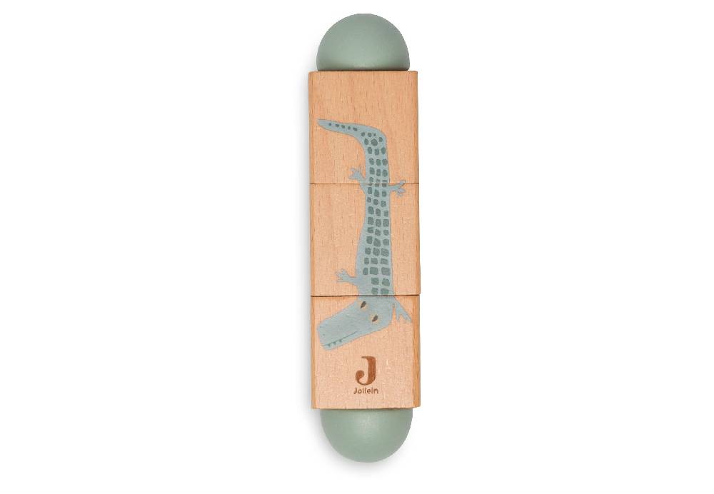 Jollein Holz-Drehpuzzle - Jungle Jambo Hotsell