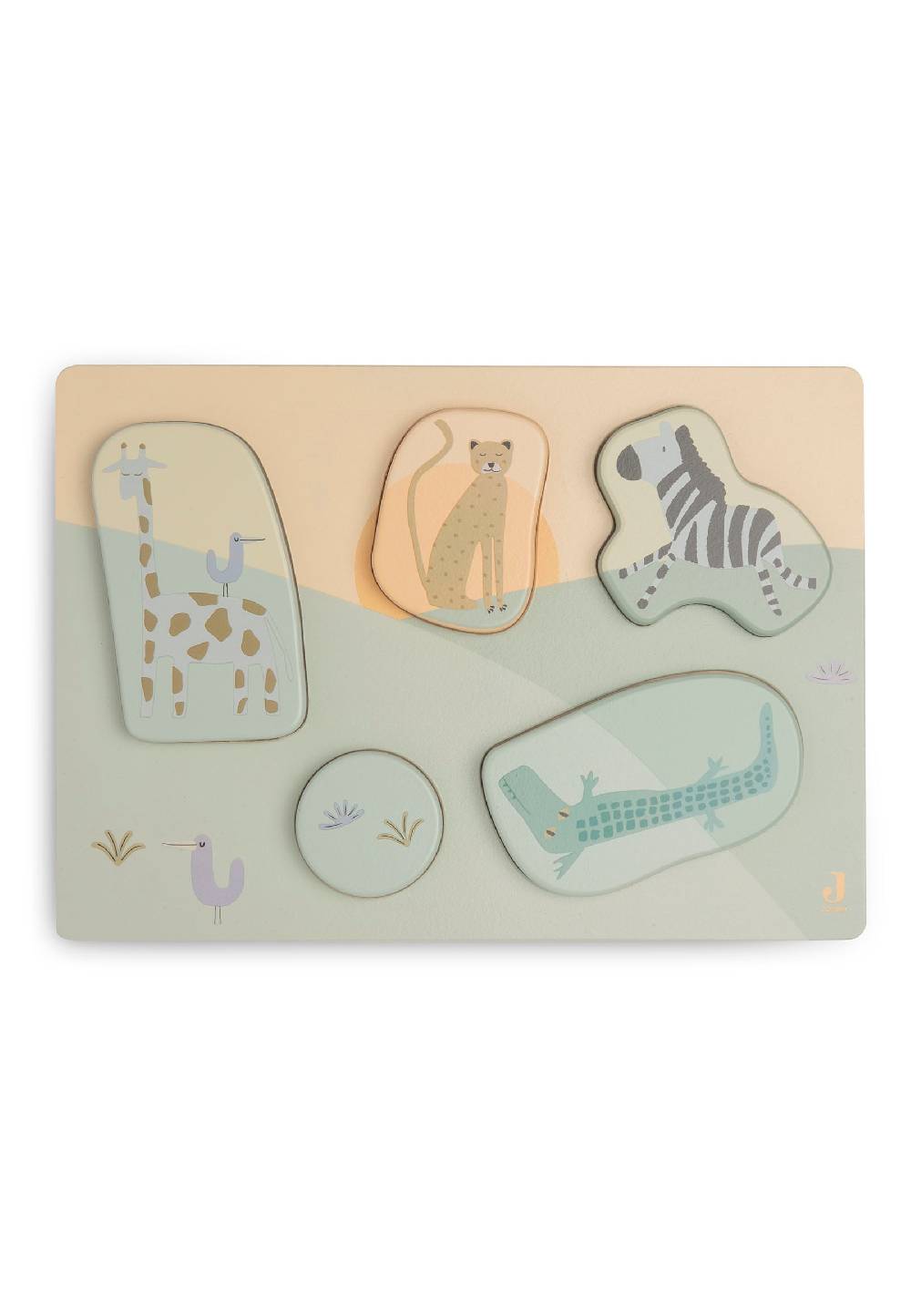 Jollein Puzzle aus Holz - Jungle Jambo