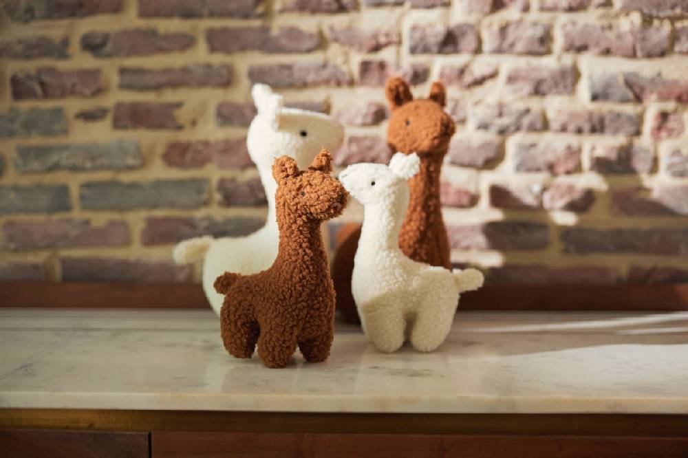 Jollein Kuscheltier Lama Caramel Muttertagsangebot