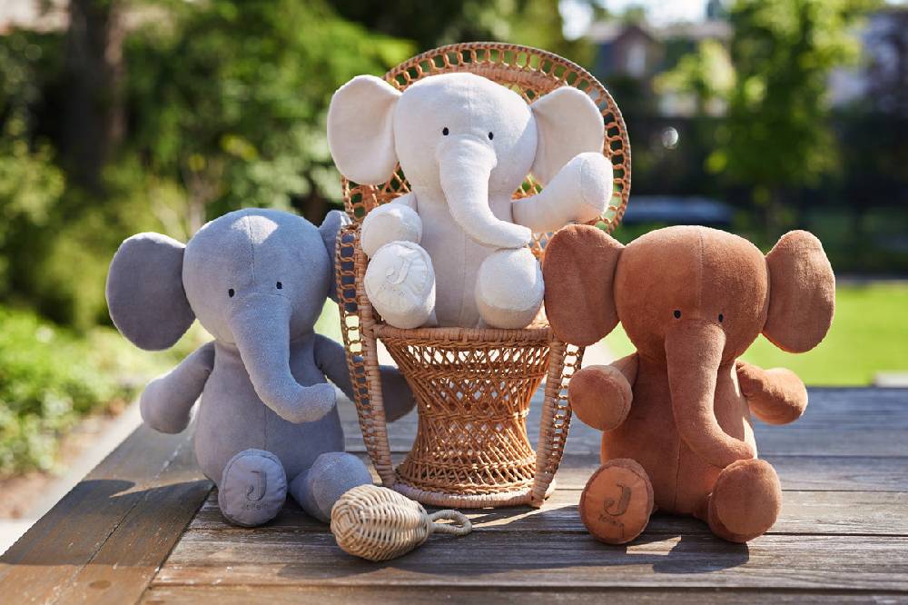 Jollein Kuscheltier Elephant Nougat Top Angebot