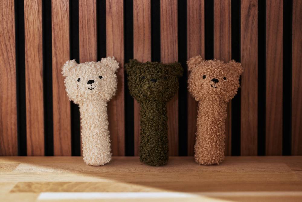 Jollein Rassel Teddy Bear Naturel Riesige Ersparnisse