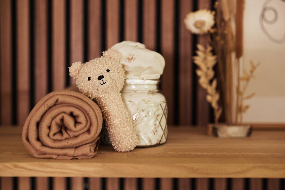 Jollein Rassel Teddy Bear Naturel Riesige Ersparnisse