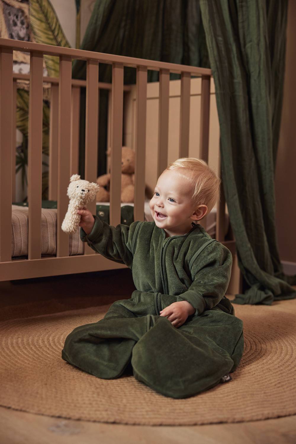 Jollein Rassel Teddy Bear Naturel Riesige Ersparnisse