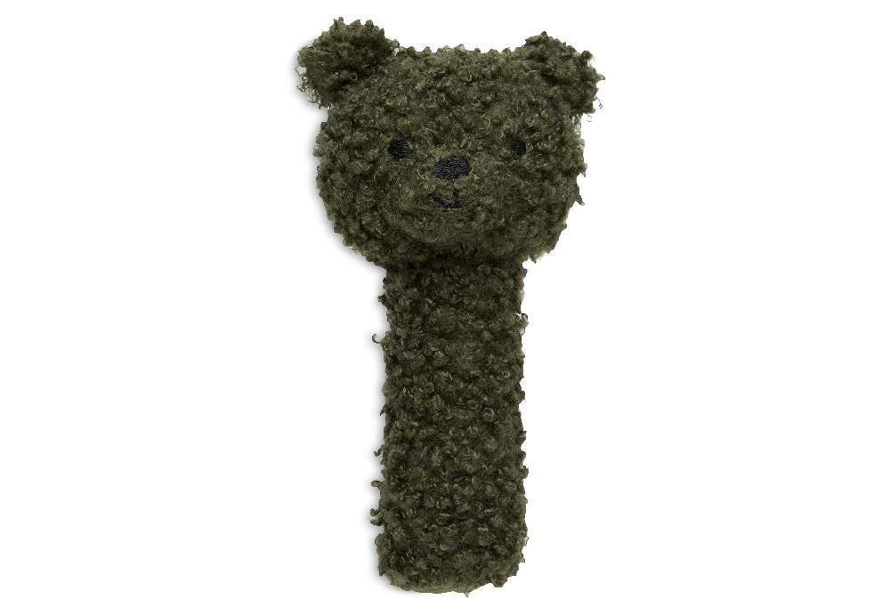 Jollein Rassel Teddy Bear Leaf Green