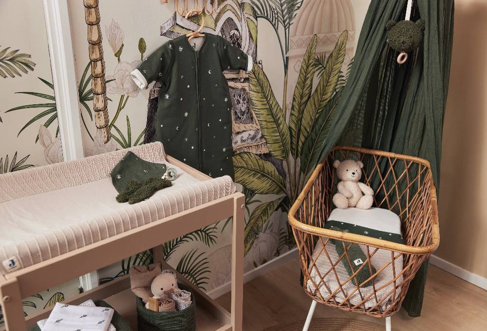 Jollein Spieluhr Teddy Bear Leaf Green Riesige Rabatte