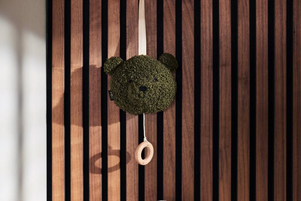 Jollein Spieluhr Teddy Bear Leaf Green Riesige Rabatte