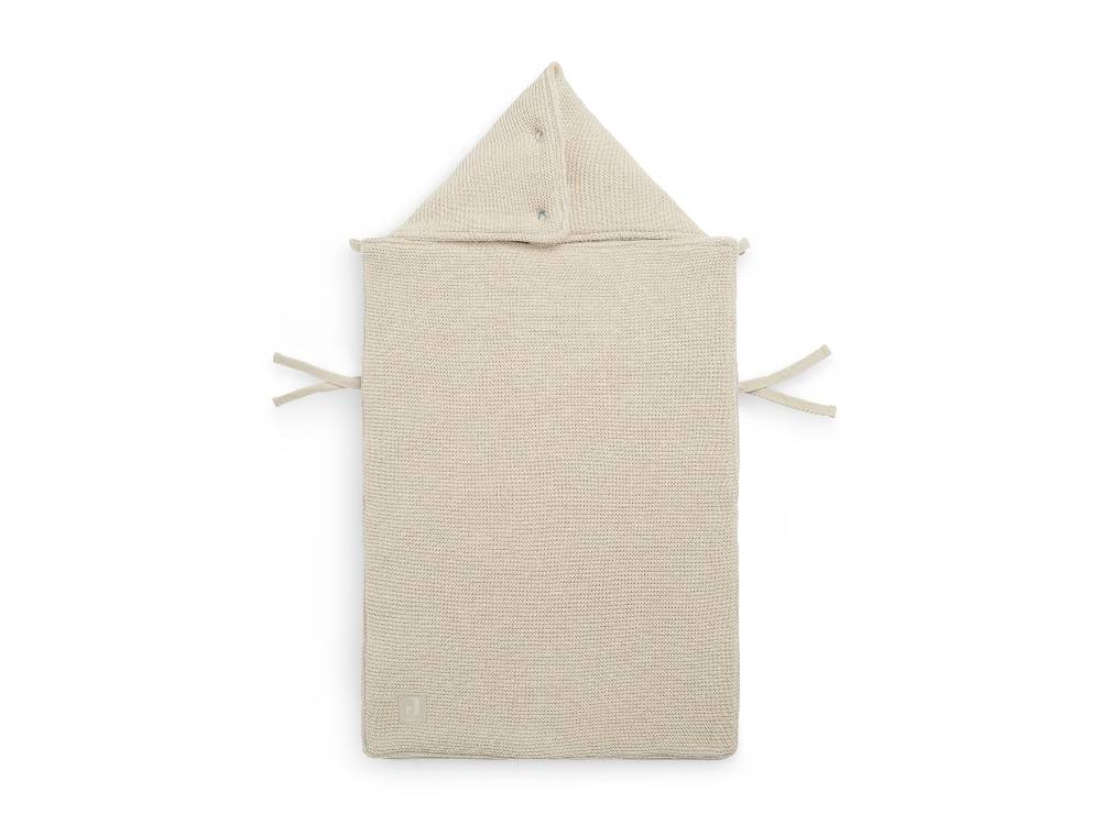 Jollein Fußsack gruppe 0+ 3/5 punkte Basic Knit Nougat Rabatte dieses Monats