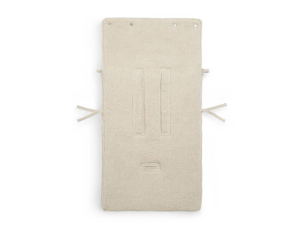 Jollein Fußsack gruppe 0+ 3/5 punkte Basic Knit Nougat Rabatte dieses Monats