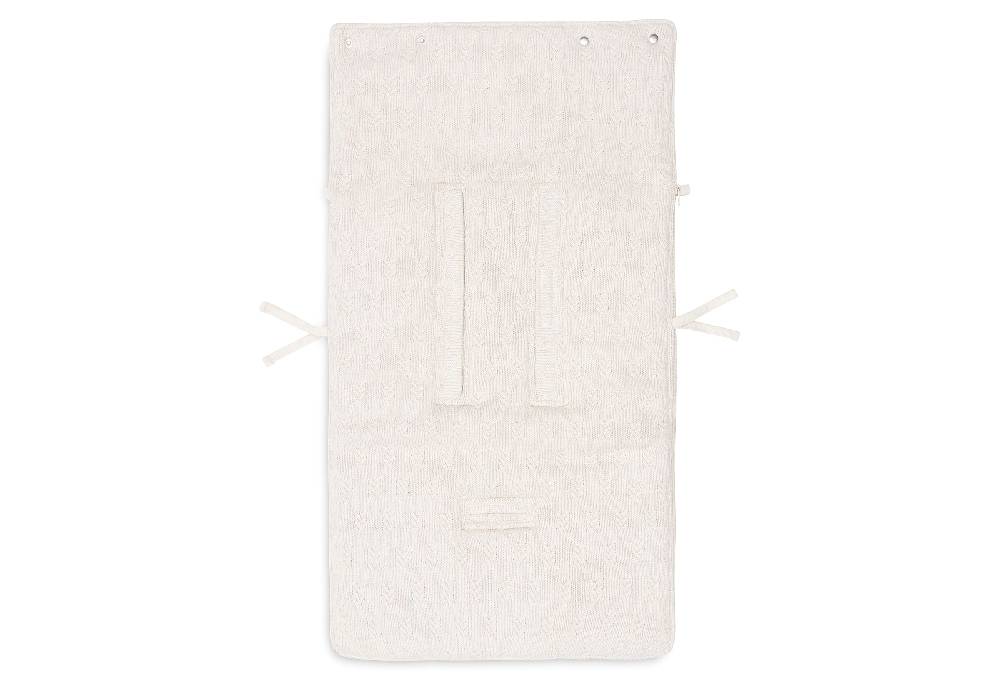 Jollein Fußsack gruppe 0+ 3/5 punkte Grain Knit Oatmeal 2025