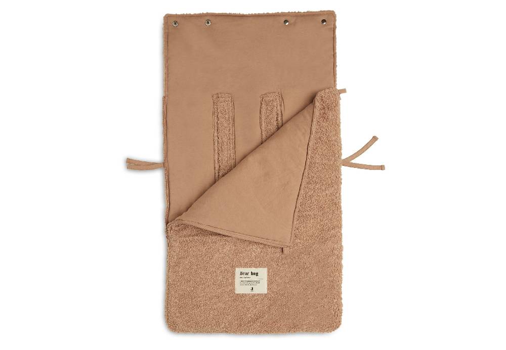 Jollein Fußsack gruppe 0+ 3/5 punkte Boucle Biscuit Outlet