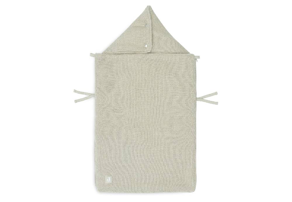 Jollein Fußsack gruppe 0+ 3/5 punkte Basic Knit Olive Green Auslauf