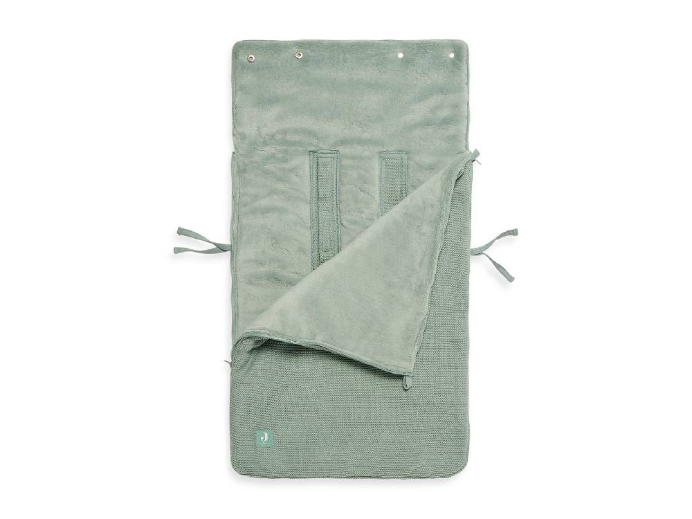 Jollein Fußsack gruppe 0+ 3/5 punkte Basic Knit Forest Green Angebote