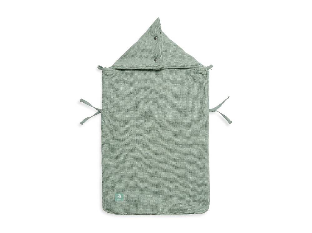 Jollein Fußsack gruppe 0+ 3/5 punkte Basic Knit Forest Green Angebote