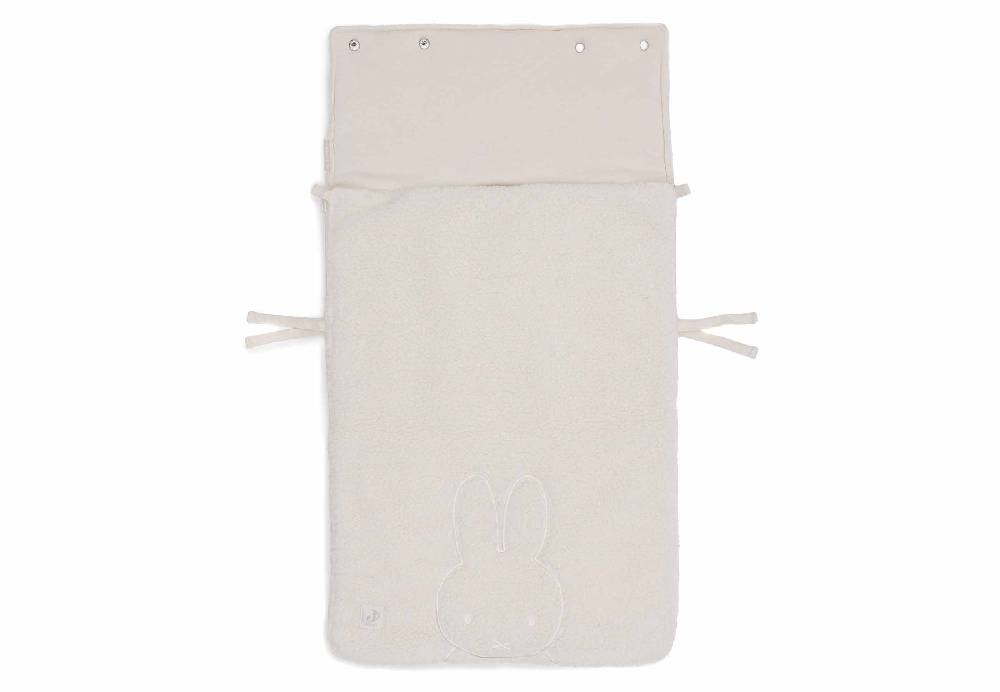 Jollein Fußsack Gruppe 0+ 3/5 Punkte Miffy Teddy - Oatmeal Kostenloser Versand