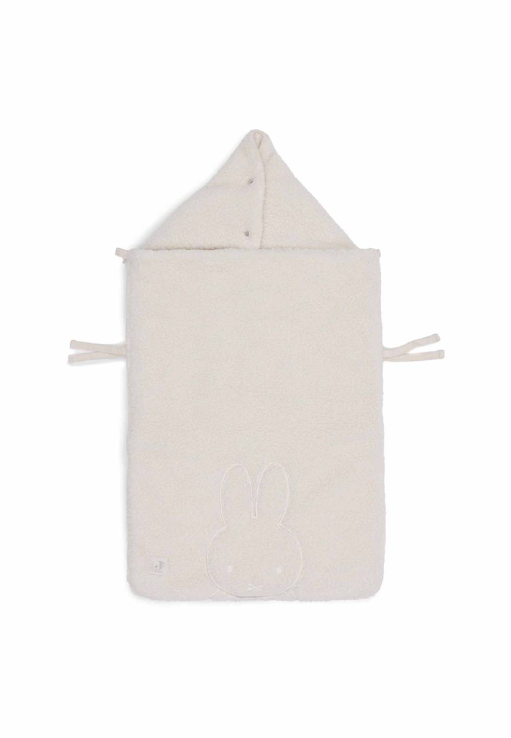 Jollein Fußsack Gruppe 0+ 3/5 Punkte Miffy Teddy - Oatmeal Kostenloser Versand