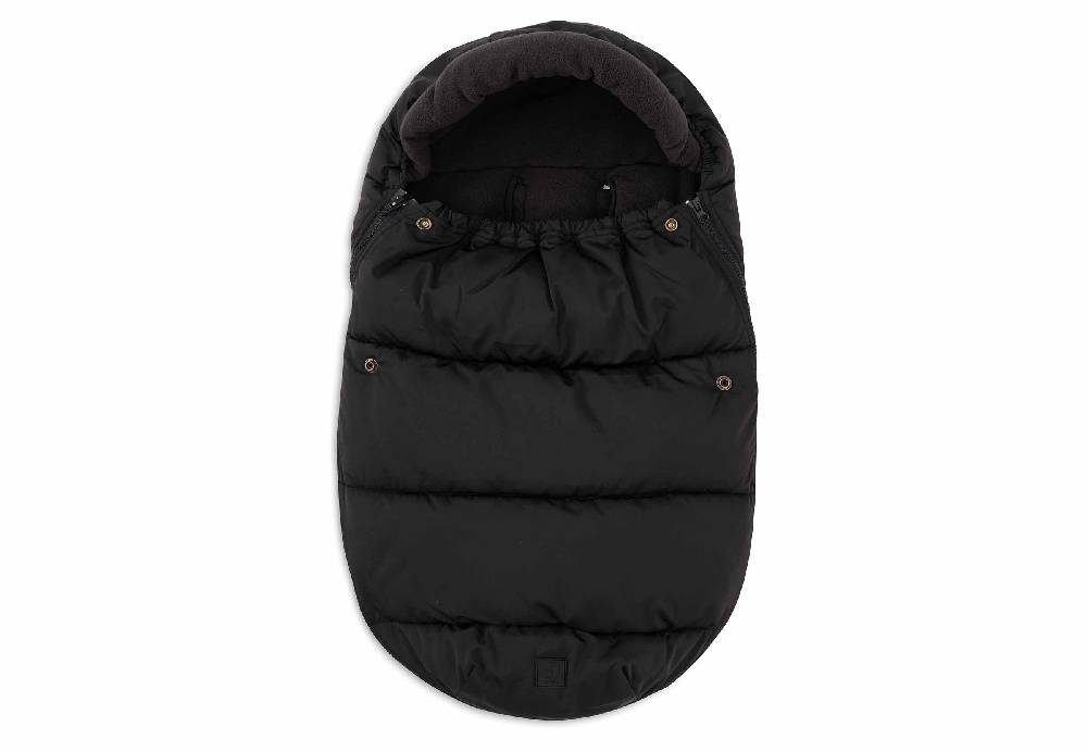 Jollein Fußsack Gruppe 0+ 3/5 Punkte Puffed - Black Fabrikpreis