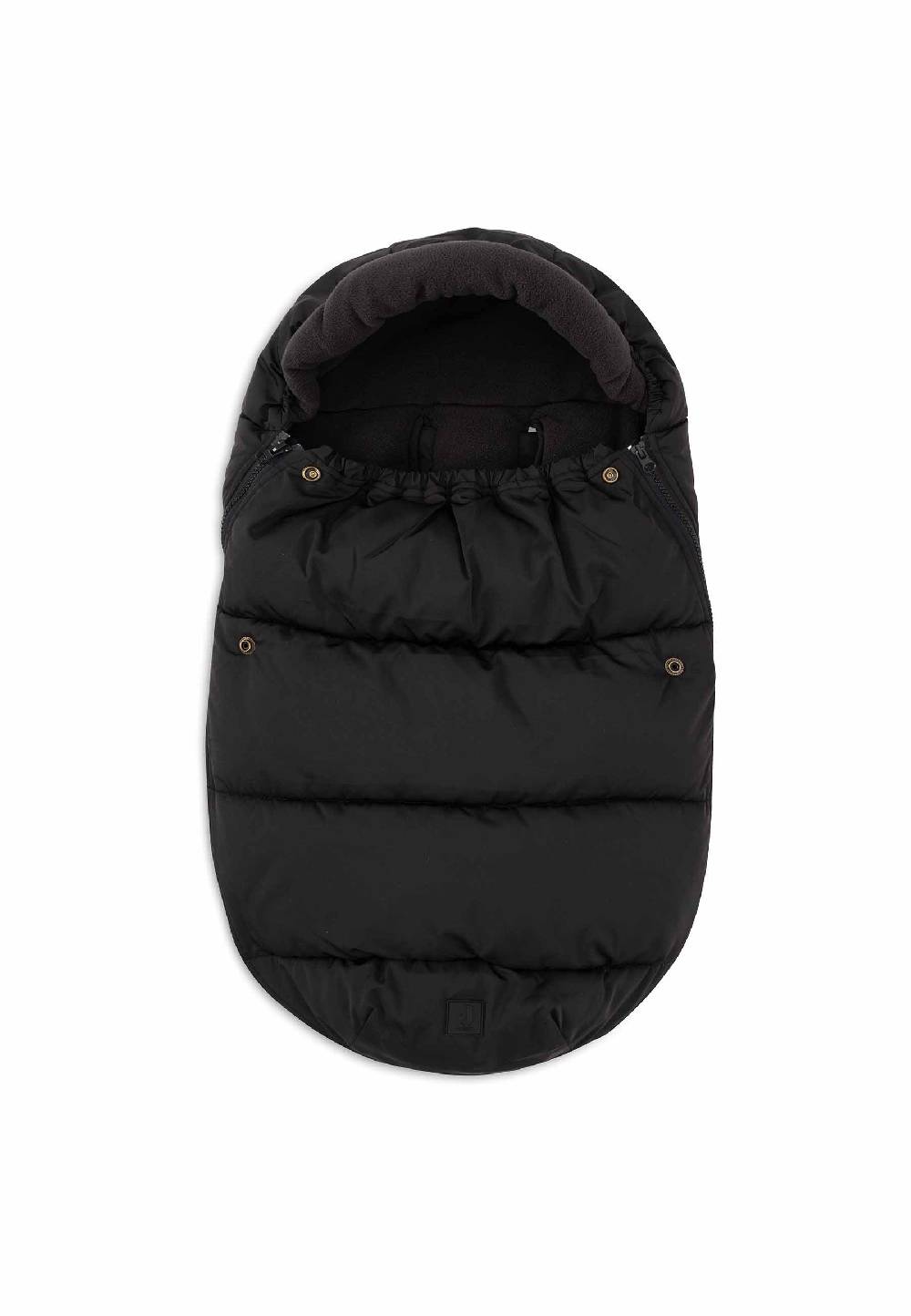 Jollein Fußsack Gruppe 0+ 3/5 Punkte Puffed - Black Fabrikpreis