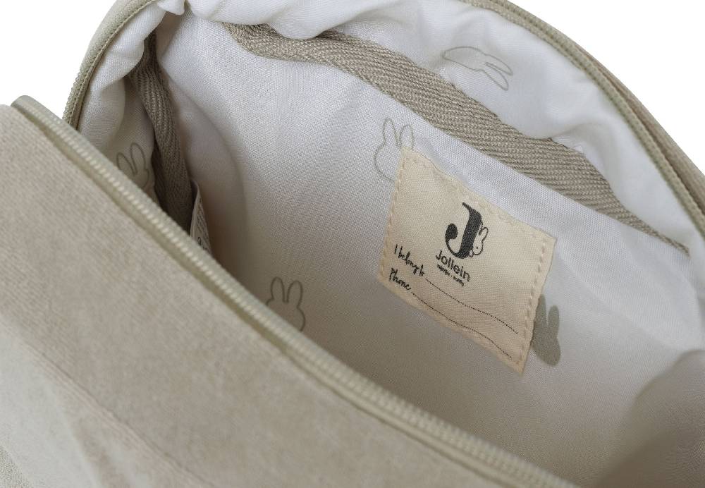Jollein Beutel Frottee Miffy Olive Green Saisonschlussverkauf