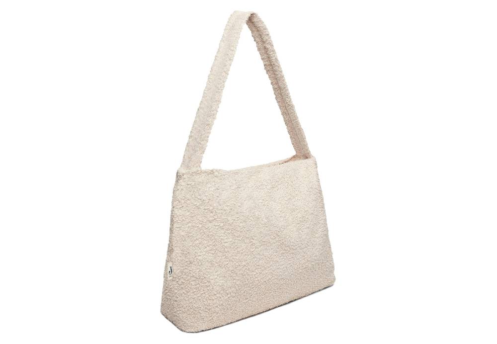 Jollein Wickeltasche Shopper 34x43cm Boucle Naturel Cyber Monday