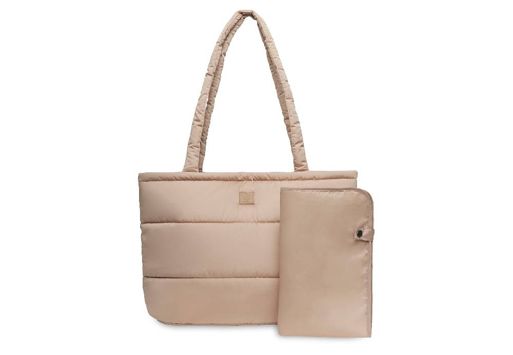 Jollein Wickeltasche Puffed bag Biscuit Muttertagsangebot