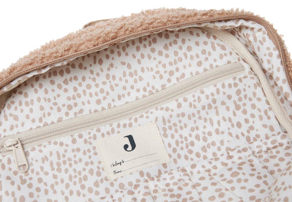 Jollein Wickeltasche Rucksack Boucle Biscuit Jubiläumsangebot