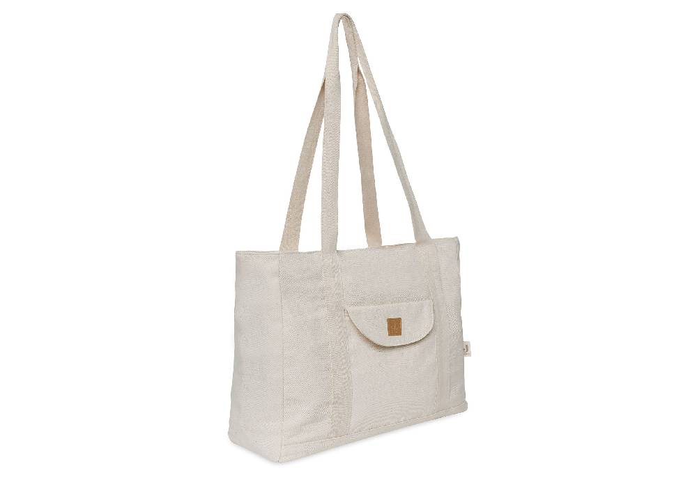 Jollein Wickeltasche Shopper Twill Natural Top Angebot