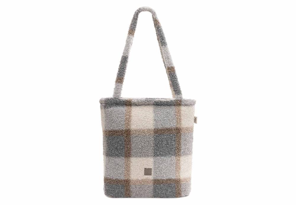 Jollein Wickeltasche Shopper Check - Boucle