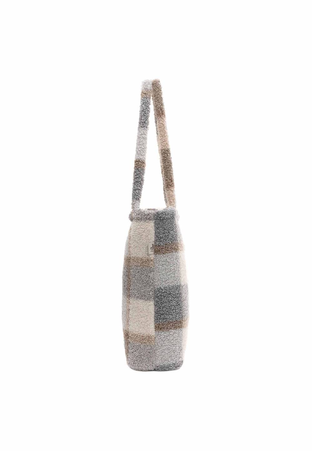Jollein Wickeltasche Shopper Check - Boucle Zeitlich begrenztes Angebot