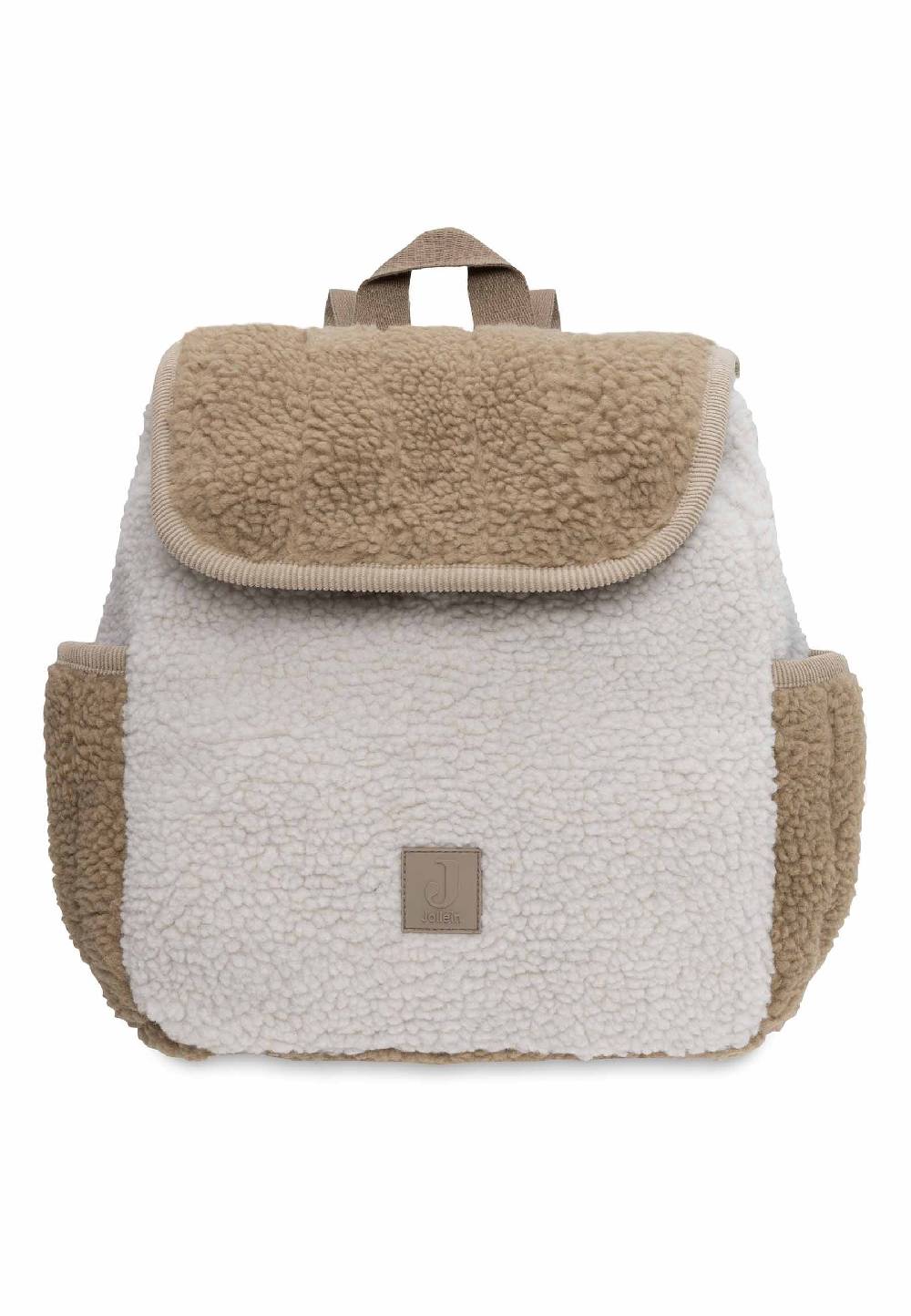 Jollein Rucksack Colourblock - Naturel Große Rabatte