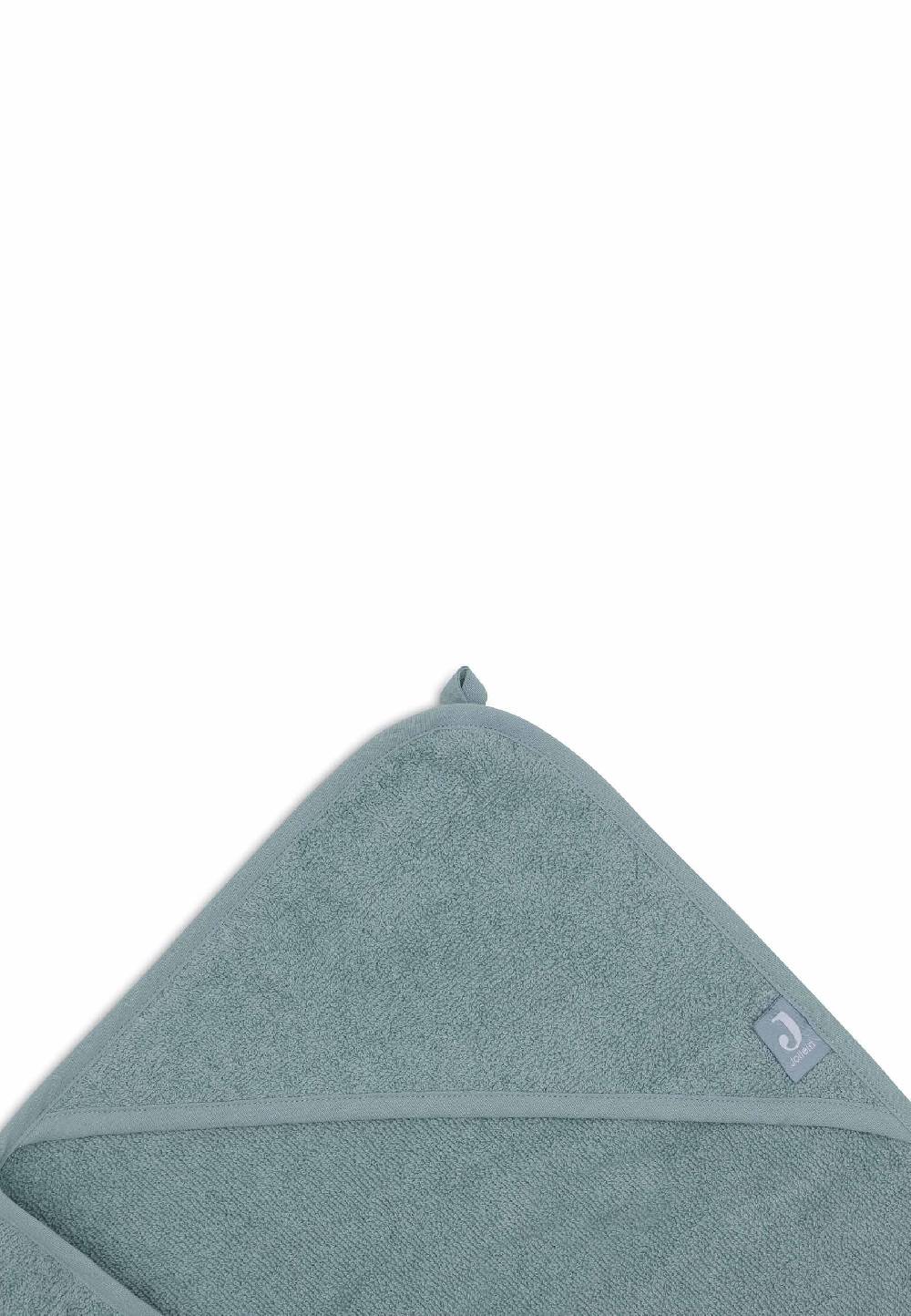 Jollein Kapuzenhandtuch Frottee 100x100cm - Sea Green Sonderangebote