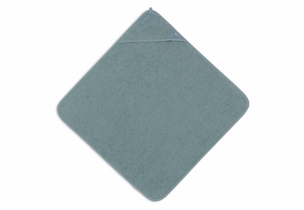 Jollein Kapuzenhandtuch Frottee 100x100cm - Sea Green Sonderangebote
