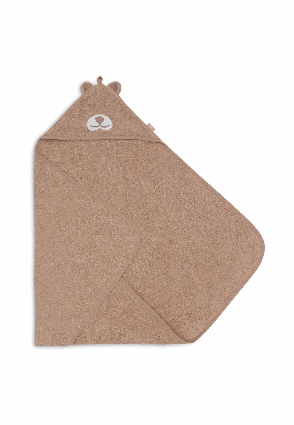 Jollein Kapuzenhandtuch Frottee 75x75cm - Jungle Jambo - Cheetah Super Sparpreis