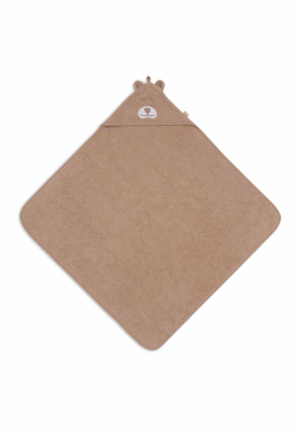 Jollein Kapuzenhandtuch Frottee 75x75cm - Jungle Jambo - Cheetah Super Sparpreis