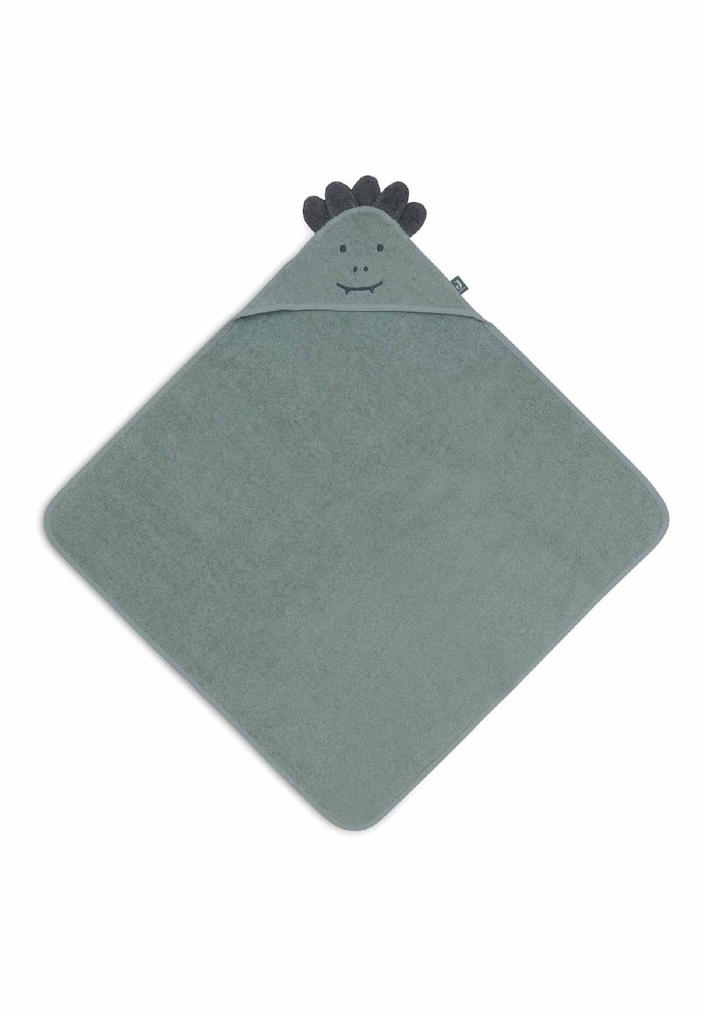 Jollein Kapuzenhandtuch Frottee 75x75cm - Jungle Jambo - Croco Wochenangebot