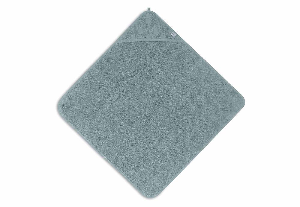 Jollein Kapuzenhandtuch Frottee 75x75cm Miffy Jacquard - Sea Green Begrenzte Freigabe