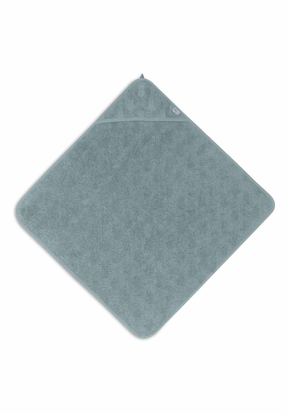Jollein Kapuzenhandtuch Frottee 75x75cm Miffy Jacquard - Sea Green Begrenzte Freigabe