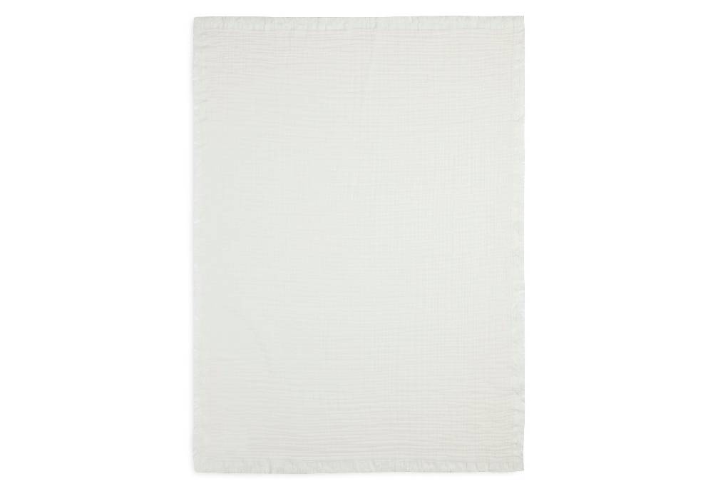 Jollein Decke Kinderbett Muslin Fringe 120x120cm Ivory Bis zu 65% Rabatt
