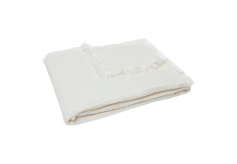 Jollein Decke Kinderbett Muslin Fringe 120x120cm Ivory Bis zu 65% Rabatt